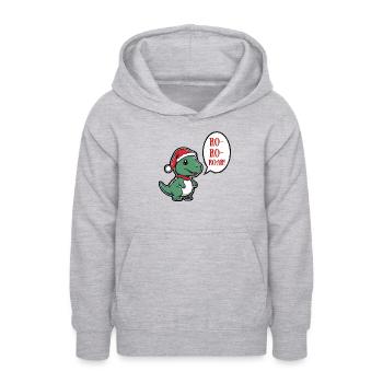 Ro Ro Roar - Teenager Hoodie - Hellgrau meliert - Vorne - AI Model Teenager Male dark (155cm)