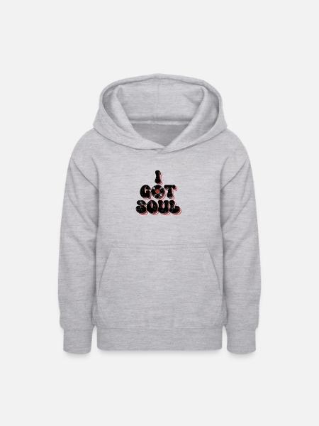 I got Soul - Teenager Hoodie - Hellgrau meliert
