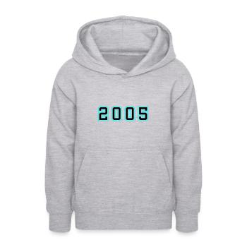 2005 Jahr Geburtstag - Teenager Hoodie - Hellgrau meliert - Vorne - AI Model Teenager Male dark (155cm)