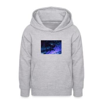 Vampire Hunter - Teen Hoodie - light heather grey - Front - AI Model Teenager Male dark (155cm)