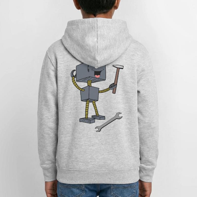Hand Window Robot Tool Technology Technology Teen Hoodie