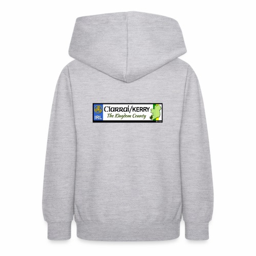 CO. KERRY, IRELAND: licence plate tag style decal - Teen Hoodie