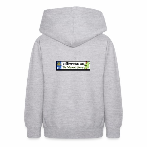 CO. GALWAY, IRELAND: licence plate tag style decal - Teen Hoodie