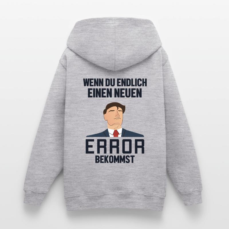 Neuen Error Bekommen Developer Coder Programmierer Teenager Hoodie