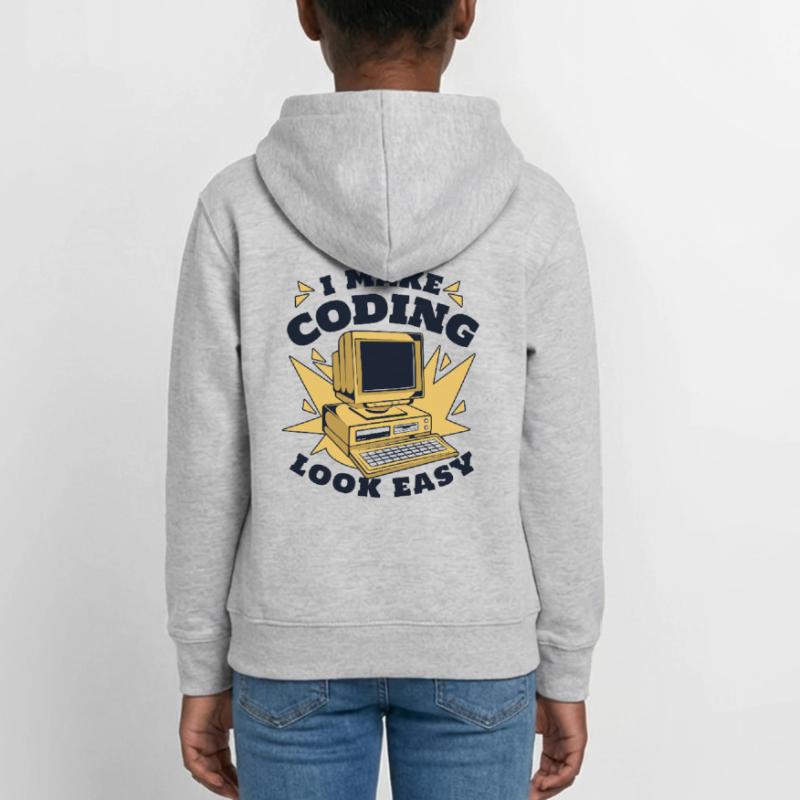 Je rends le codage facile Developer Coder Sweat à capuche Ado