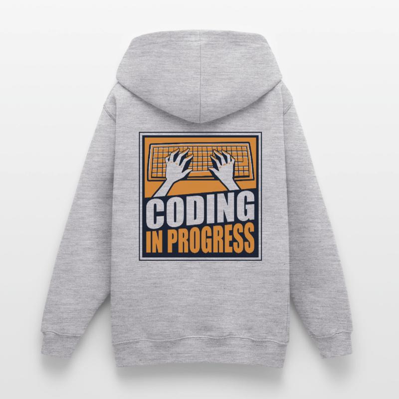 Coding In Progress Softwareingenieur Developer Teenager Hoodie