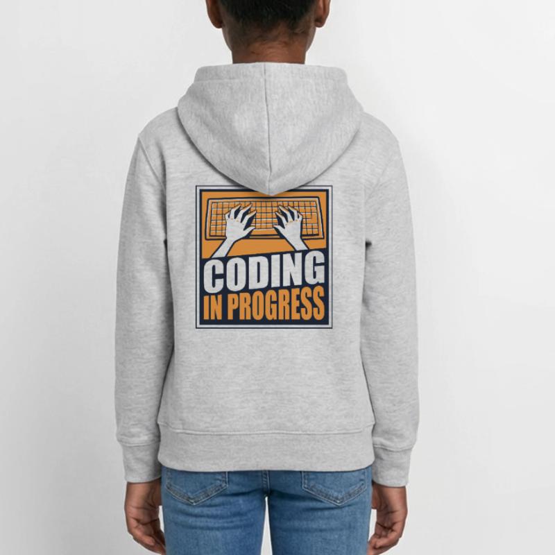 Coding In Progress Softwareingenieur Developer Teenager Hoodie