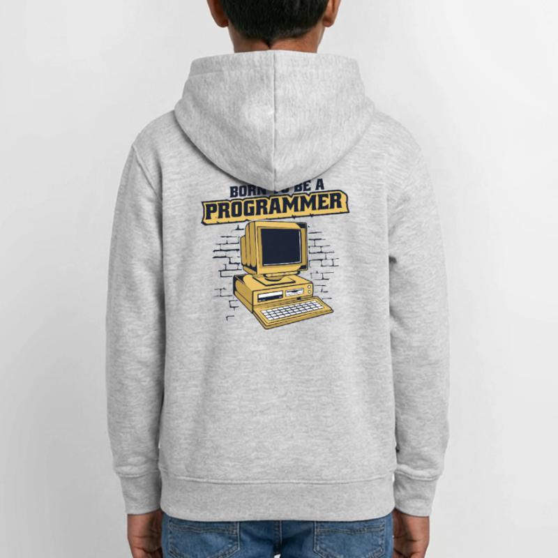 Né pour être un programmeur Développeur Coder Sweat à capuche Ado