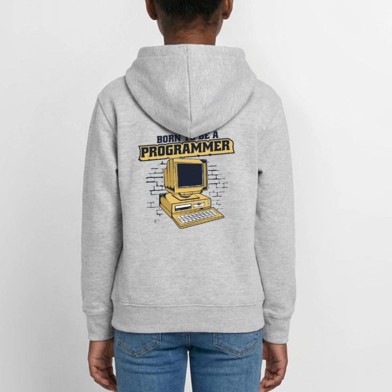 Né pour être un programmeur Développeur Coder Sweat à capuche Ado
