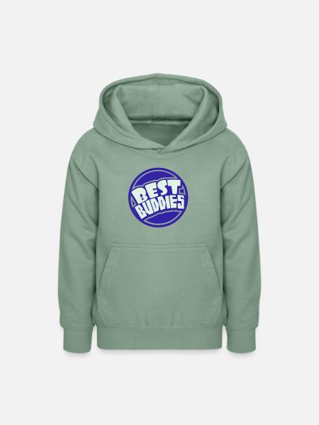 Beste Freunde - Teenager Hoodie - Graugrün