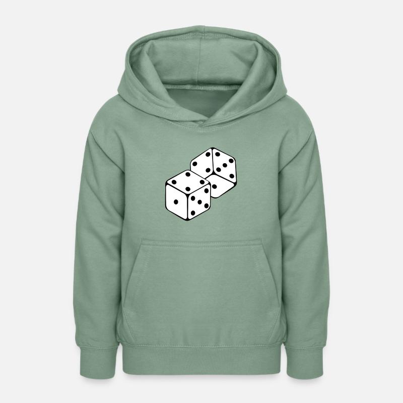 cube - Sweat à capuche Ado - vert-de-gris