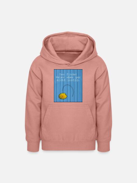 Peter Lustig Print - Teenager Hoodie - Altrosa