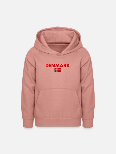 Dänemark - Teenager Hoodie - Altrosa