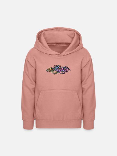 Jesus Graffiti Calligraphy - Teenager Hoodie - Altrosa