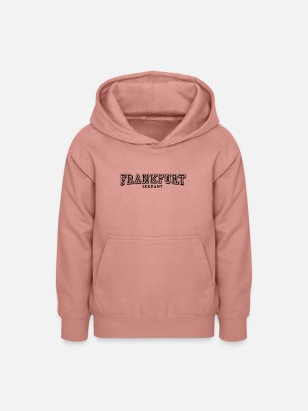 Frankfurt - Teenager Hoodie - Altrosa