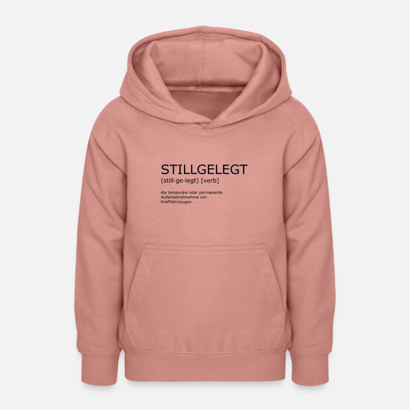 Déclassé - définition - Sweat à capuche Ado - rose poudré