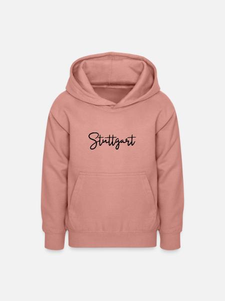 Stuttgart - Teenager Hoodie - Altrosa