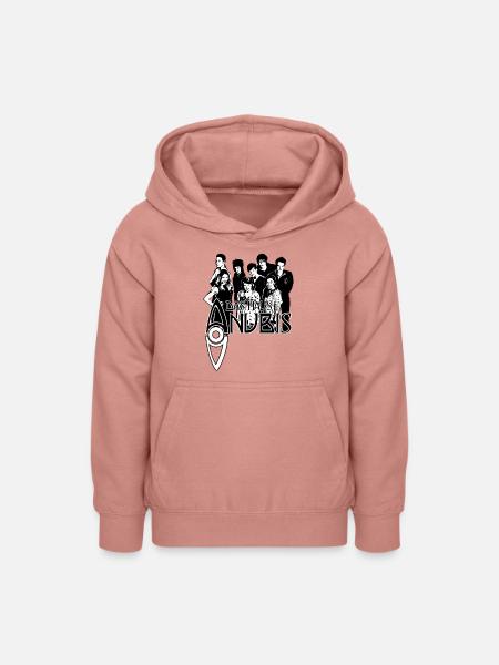 Haus Anubis Gruppenbild - Teenager Hoodie - Altrosa