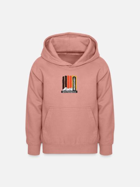German Flag Winterberg - Teenager Hoodie - Altrosa