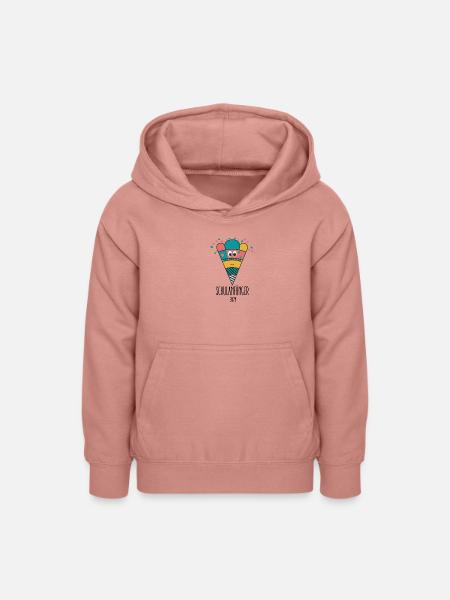 Schulgänger 2024 - Teenager Hoodie - Altrosa