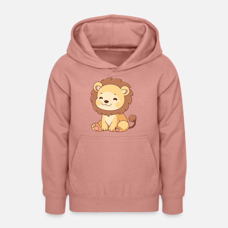 Très cher Léo - Sweat à capuche Ado - rose poudré