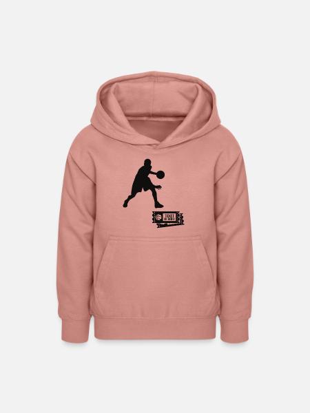 Basketball - Teenager Hoodie - Altrosa