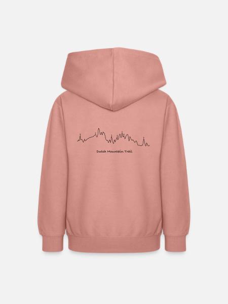 Holländischer Bergpfad - Teenager Hoodie - Altrosa