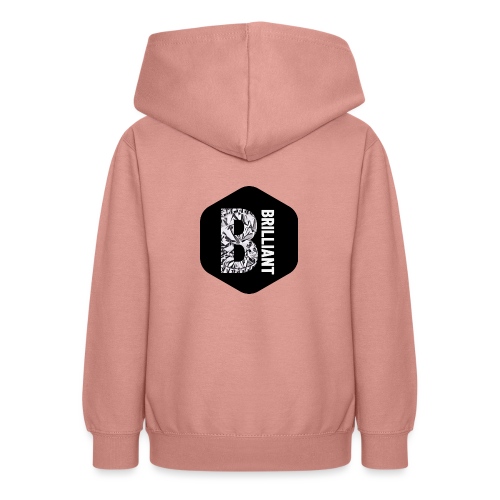 B brilliant black - Teenager hoodie