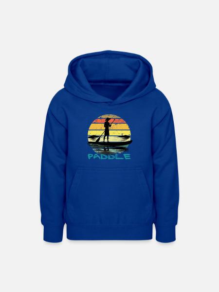 Paddel - Teenager Hoodie - Royalblau