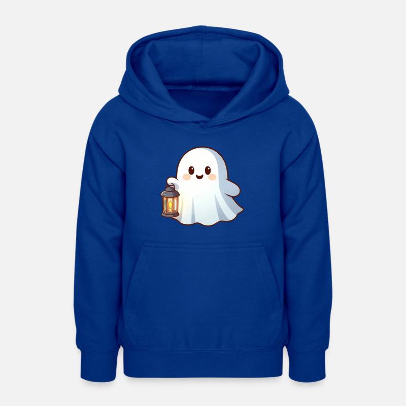 Fantôme - Sweat à capuche Ado - bleu royal