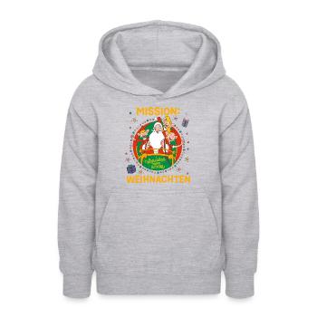 Weihnachtsmann & Co. KG Mission Weihnachten - Teenager Hoodie -  - Vorne - AI Model Teenager Male light (155cm)
