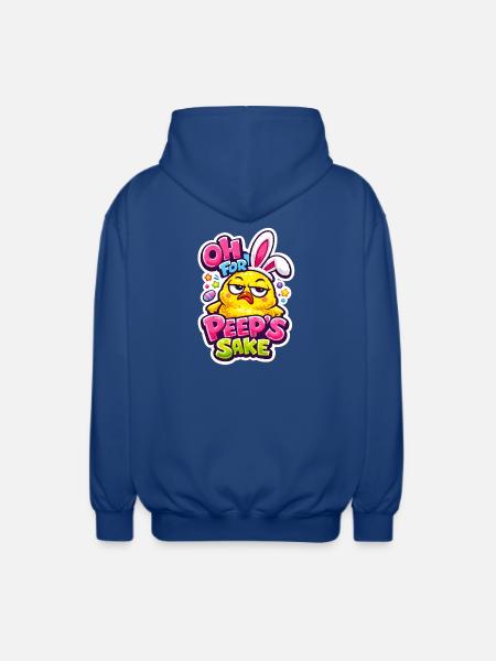 Joyeux Millésime de Pâques - Veste à capuche unisexe - bleu royal