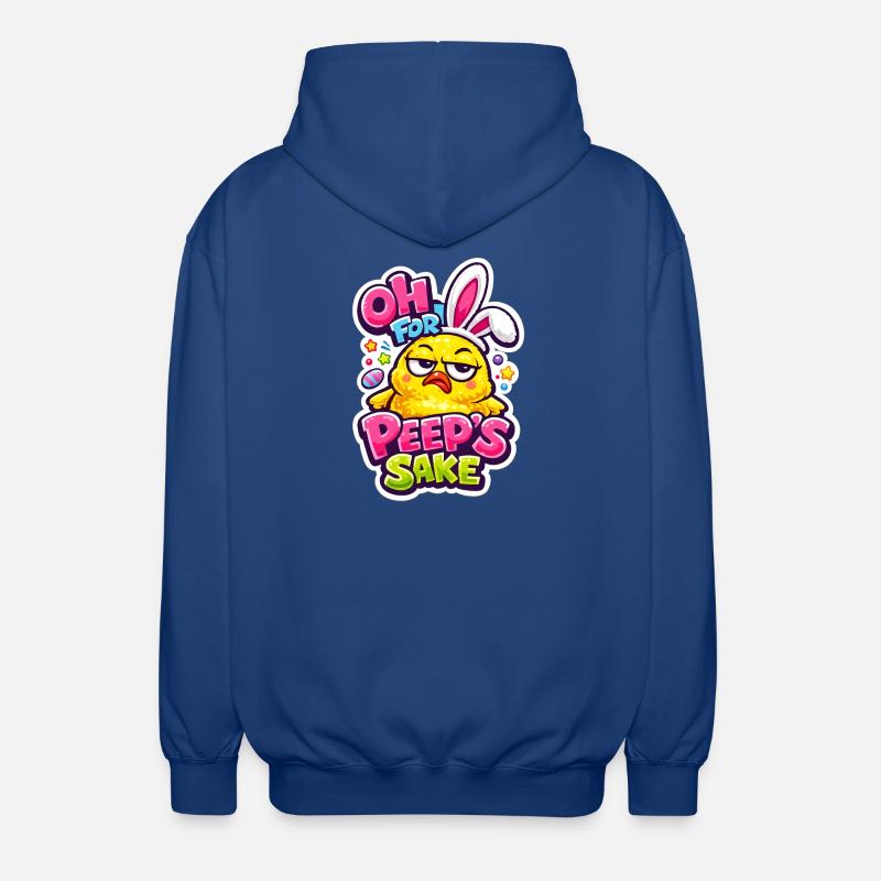 Joyeux Millésime de Pâques - Veste à capuche unisexe - bleu royal