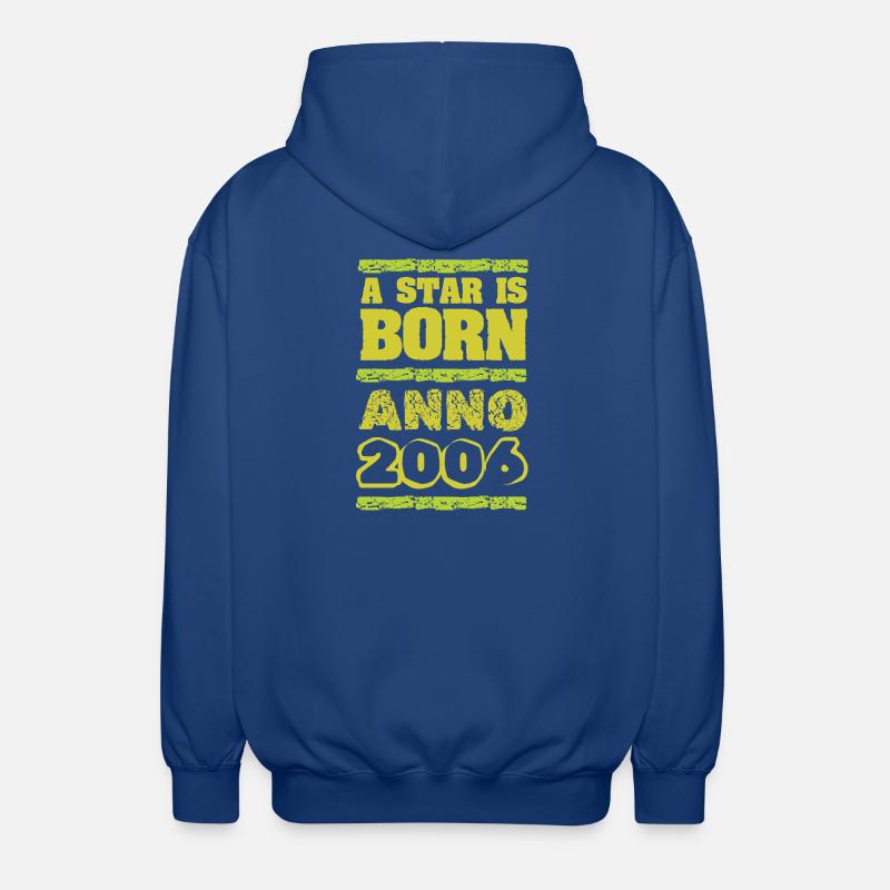 Spruch 2006 - Unisex Kapuzenjacke - Royalblau