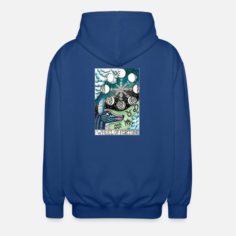 Roue de la Fortune - Veste à capuche unisexe - bleu royal