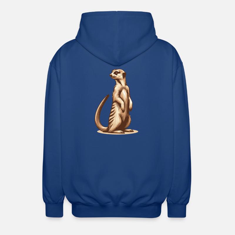 Suricate - Veste à capuche unisexe - bleu royal
