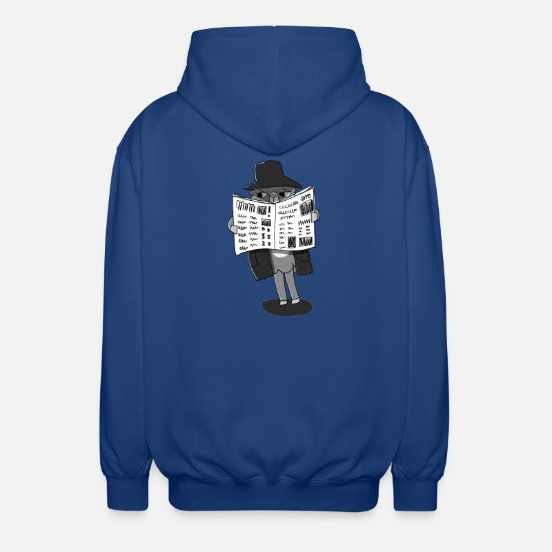 Llama Sous couverture - Veste à capuche unisexe - bleu royal