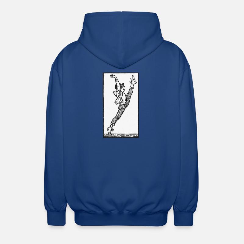 Danseuse #17 - Veste à capuche unisexe - bleu royal