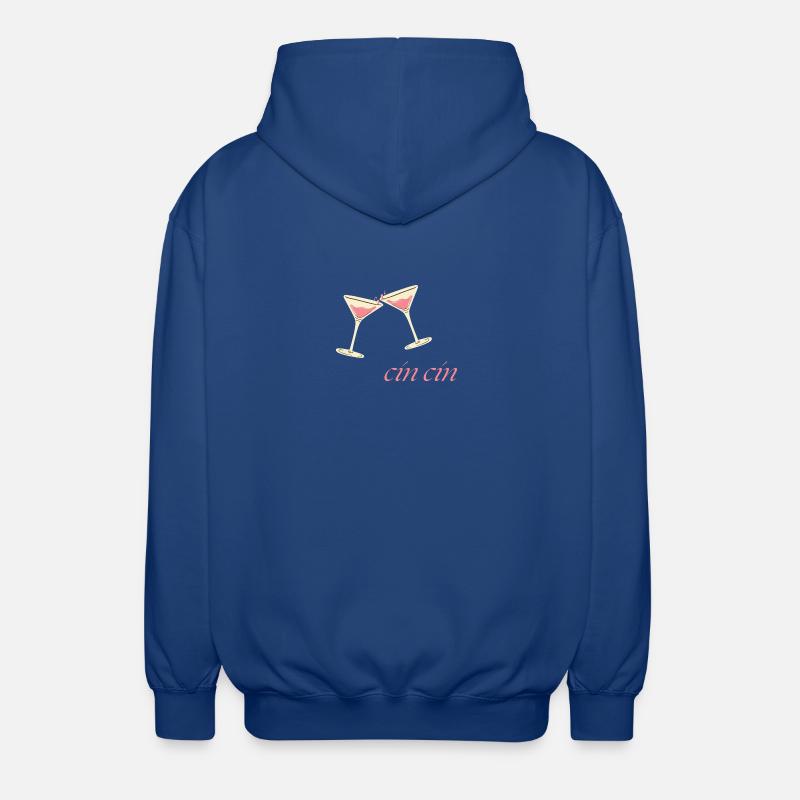 Cin cin - Unisex Kapuzenjacke - Royalblau