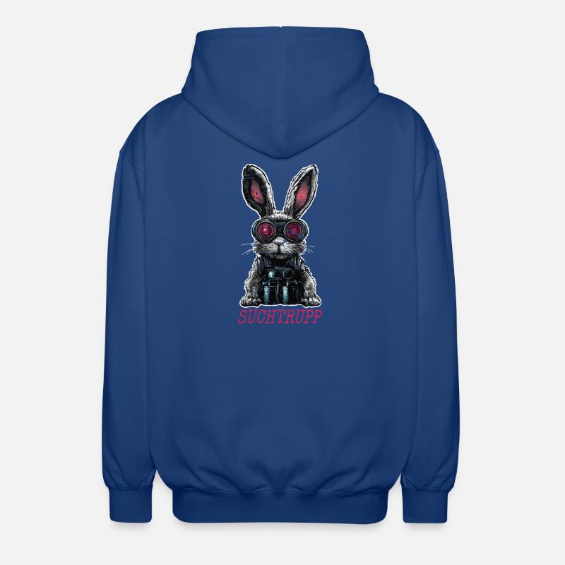 Easter Search Party Cool Easter Bunny - Unisex Hooded Jacket - royal blue