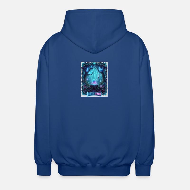 Echos von Elysium - Unisex Kapuzenjacke - Royalblau