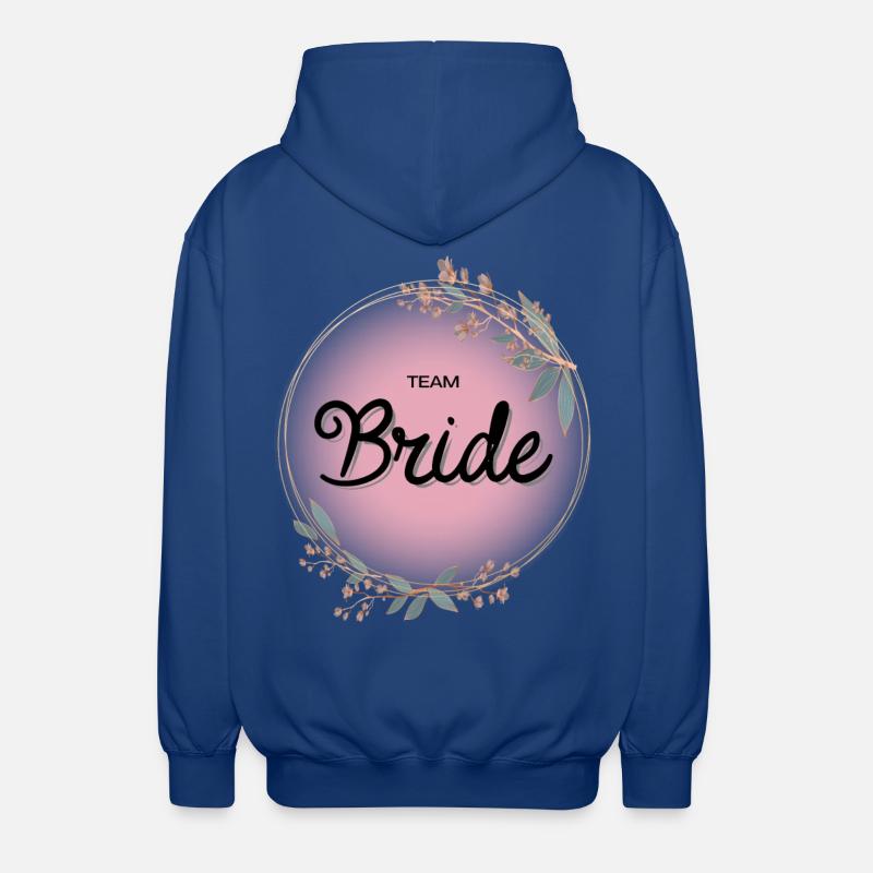 Équipe Bride4 - Veste à capuche unisexe - bleu royal