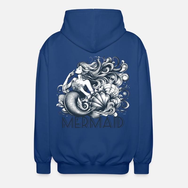 Cadeau de sirène - Veste à capuche unisexe - bleu royal