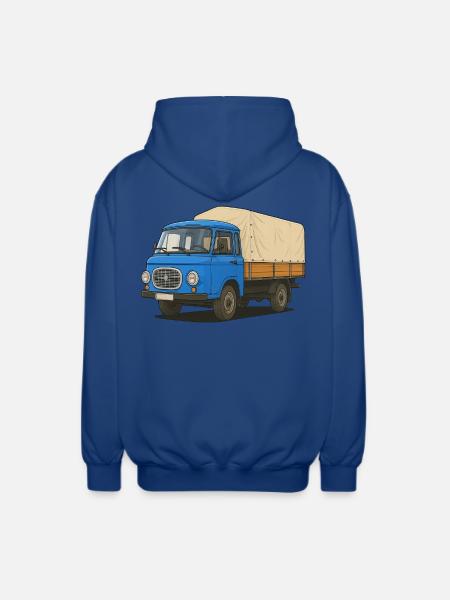 Plateau Est - Veste à capuche unisexe - bleu royal