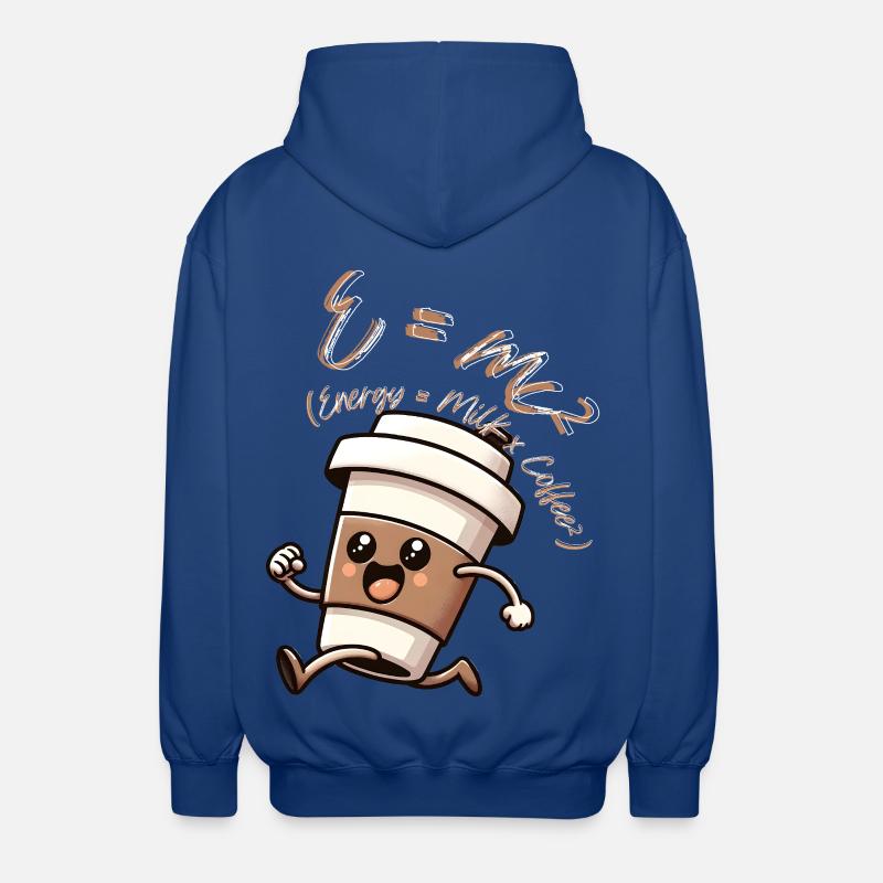 E-mc2 - Unisex Kapuzenjacke - Royalblau