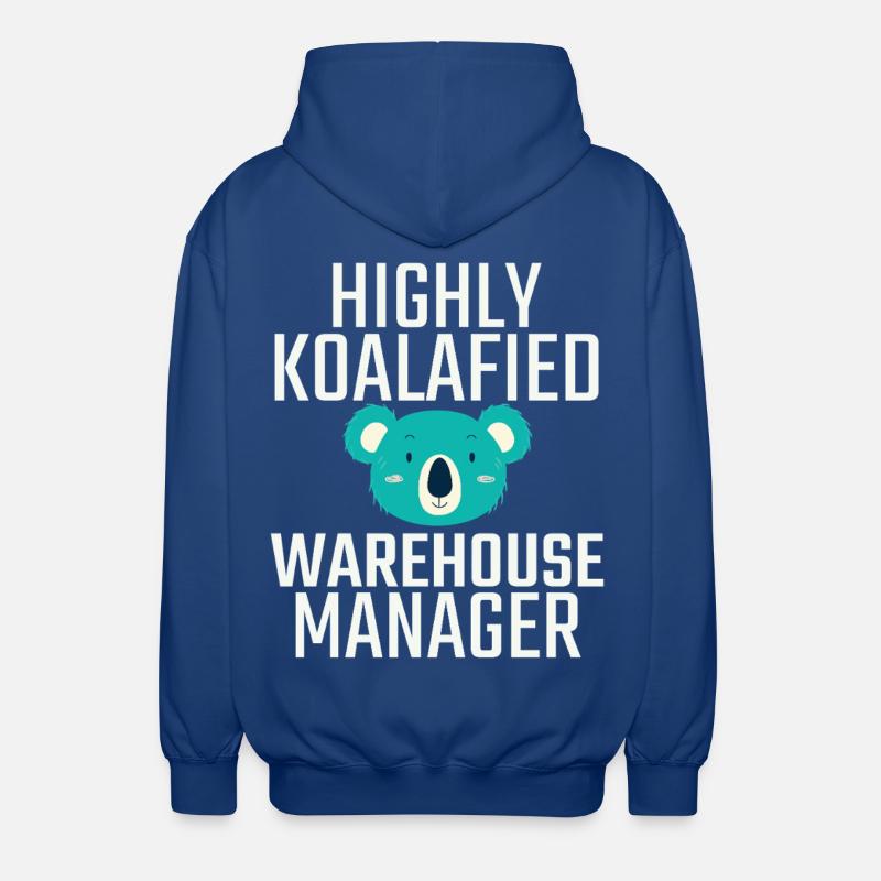 Responsable d’entrepôt Koalafied - Veste à capuche unisexe - bleu royal