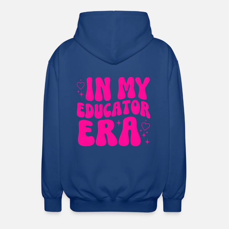 Educator Profession Training Pedagogy Gift - Unisex Hooded Jacket - royal blue