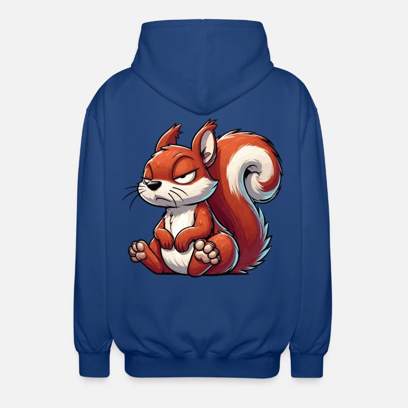 Squirrel Squirrel Squirrel Lover Rodent - Unisex Hooded Jacket - royal blue