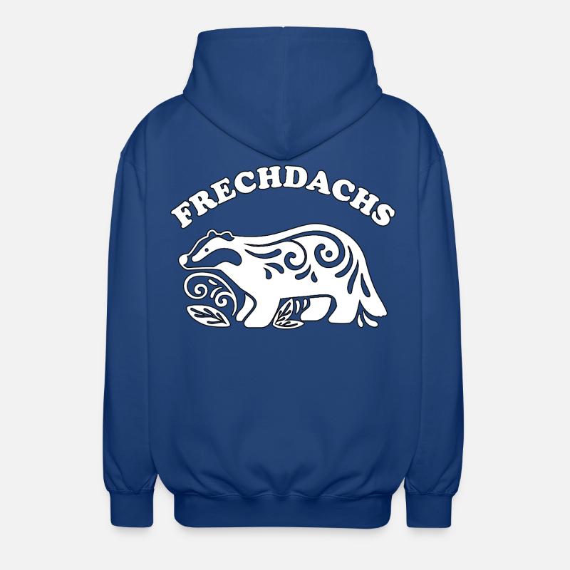 Frechdachs – Der freche Spitzbube - Unisex Kapuzenjacke - Royalblau