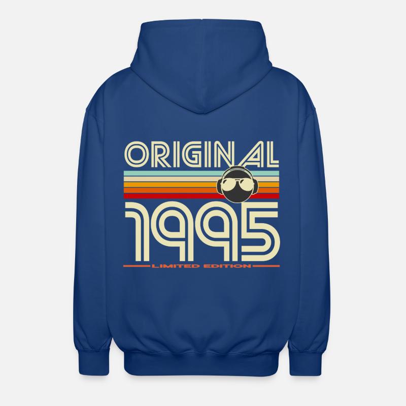 Original 1995 Édition limitée - Veste à capuche unisexe - bleu royal